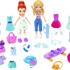 Mattel Polly Pocket Polly Και Φίλη Με Ρούχα Και Αθλητικά Αξεσουάρ (GDM18) 15 Mattel Polly Pocket Polly Και Φίλη Με Ρούχα Και Αθλητικά Αξεσουάρ (GDM18) -Μικρόκοσμος κοριτσιών Κατάστημα 200449 1