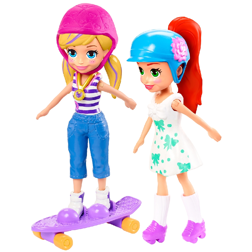 Mattel Polly Pocket Polly Και Φίλη Με Ρούχα Και Αθλητικά Αξεσουάρ (GDM18) 5 Mattel Polly Pocket Polly Και Φίλη Με Ρούχα Και Αθλητικά Αξεσουάρ (GDM18) - Image 3