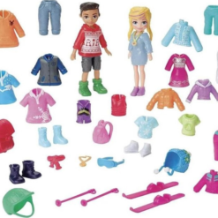 Mattel Polly Pocket Polly Και Φίλη Με Ρούχα Και Αθλητικά Αξεσουάρ (GGJ49) -Μικρόκοσμος κοριτσιών Κατάστημα 200450 1
