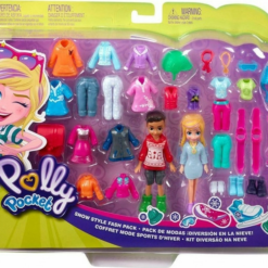 Mattel Polly Pocket Polly Και Φίλη Με Ρούχα Και Αθλητικά Αξεσουάρ (GGJ49) -Μικρόκοσμος κοριτσιών Κατάστημα 200450 1