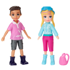 Mattel Polly Pocket Polly Και Φίλη Με Ρούχα Και Αθλητικά Αξεσουάρ (GGJ49) -Μικρόκοσμος κοριτσιών Κατάστημα 200450 2