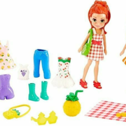 Mattel Polly Pocket Polly Και Φίλη Με Ρούχα Και Αθλητικά Αξεσουάρ (GMN27) -Μικρόκοσμος κοριτσιών Κατάστημα 200452 1
