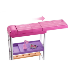 Mattel Barbie Δωμάτιο Με Κούκλα Loft Bed (FXG52) -Μικρόκοσμος κοριτσιών Κατάστημα 201014 4