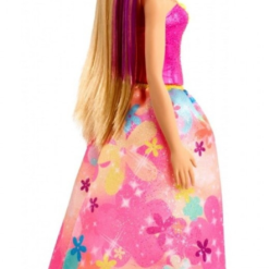 Mattel Barbie Πριγκίπισσα Ξανθά Μαλλιά-Μωβ Ανταύγεια (GJK13) -Μικρόκοσμος κοριτσιών Κατάστημα 201035 1