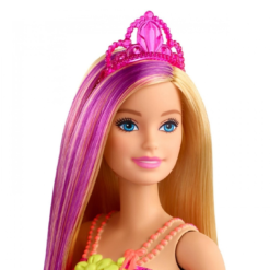 Mattel Barbie Πριγκίπισσα Ξανθά Μαλλιά-Μωβ Ανταύγεια (GJK13) -Μικρόκοσμος κοριτσιών Κατάστημα 201035 3