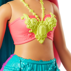 Mattel Barbie Γοργόνα Πορτοκαλί Ουρά (GJK11) -Μικρόκοσμος κοριτσιών Κατάστημα 201040 5