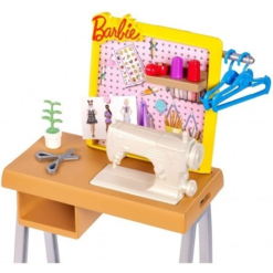 Mattel Barbie Έπιπλα Για Επαγγέλματα Σχεδιαστήριο (FXP10) -Μικρόκοσμος κοριτσιών Κατάστημα 201052 2