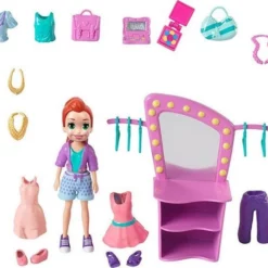 Mattel Polly Pocket Polly Και Φίλοι Με Αξεσουάρ (GBF87) -Μικρόκοσμος κοριτσιών Κατάστημα 201485 1