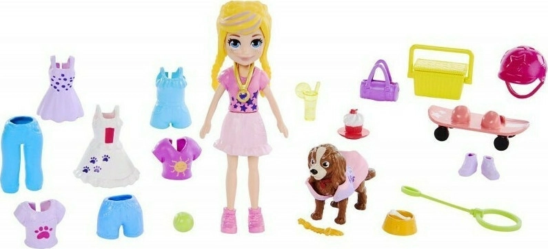 Mattel Polly Pocket Polly Και Φίλοι Με Αξεσουάρ (GFP85) 6 Mattel Polly Pocket Polly Και Φίλοι Με Αξεσουάρ (GFP85) - Image 4