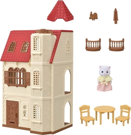 Sylvanian Families: Red Roof Tower Home (068152) 7 Sylvanian Families: Red Roof Tower Home (068152) - Image 5
