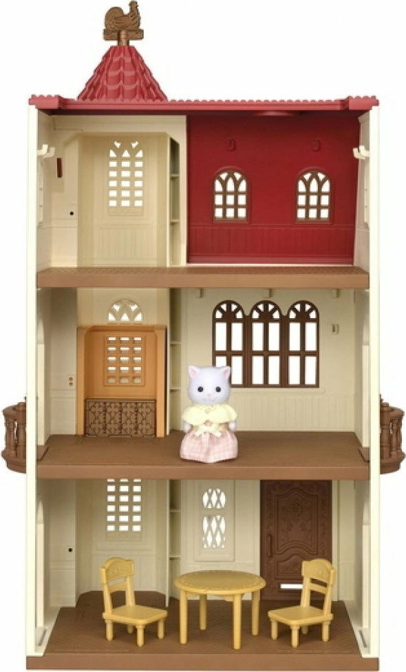 Sylvanian Families: Red Roof Tower Home (068152) 4 Sylvanian Families: Red Roof Tower Home (068152) - Image 2