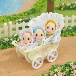 Sylvanian Families: Darling Ducklings Baby Carriage (068169) -Μικρόκοσμος κοριτσιών Κατάστημα 203579 1