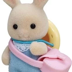 Sylvanian Families: Milk Rabbit Baby (068154) 6 Sylvanian Families: Milk Rabbit Baby (068154) -Μικρόκοσμος κοριτσιών Κατάστημα 203594 1