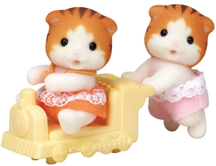 Sylvanian Families: Maple Cat Twins (068156) 4 Sylvanian Families: Maple Cat Twins (068156) - Image 2