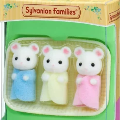 Sylvanian Families: Marshmallow Mouse Triplets (068151) -Μικρόκοσμος κοριτσιών Κατάστημα 203597 1