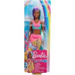 Mattel Barbie Γοργόνα Κίτρινη Ουρά (GJK10) -Μικρόκοσμος κοριτσιών Κατάστημα 203636 1