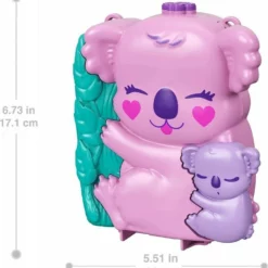 Mattel Polly Pocket Mini Τρέντι Τσαντάκι Koala Purse (GXC95) -Μικρόκοσμος κοριτσιών Κατάστημα 203640 3