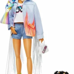 Mattel Barbie Extra – Denim Jacket (GRN29) -Μικρόκοσμος κοριτσιών Κατάστημα 203652 2