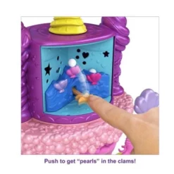 Mattel Polly Pocket Σετάκια Ουράνιο Τόξο Fantasy Mermaid Princess Dispensing Ride (GYK42) -Μικρόκοσμος κοριτσιών Κατάστημα 203685 3