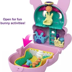 Mattel Polly Pocket Μίνι – Σετάκια Flip And Reveal Bunny (GTM60) -Μικρόκοσμος κοριτσιών Κατάστημα 204796 5