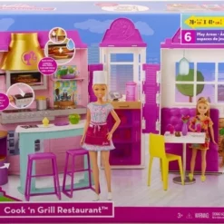 Mattel Barbie Εστιατόριο (HBB91) -Μικρόκοσμος κοριτσιών Κατάστημα 206437 3