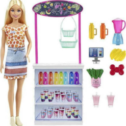 Mattel Barbie Wellness Smoothie Bar (GRN75) -Μικρόκοσμος κοριτσιών Κατάστημα 206552 1