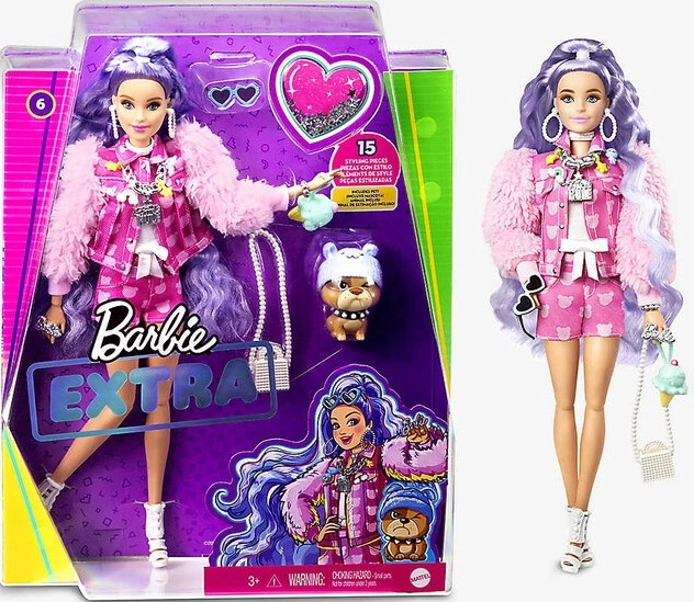 Mattel Barbie Extra Purple Hair (GXF08) 3 Mattel Barbie Extra Purple Hair (GXF08)