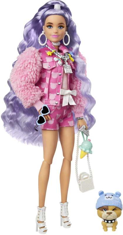 Mattel Barbie Extra Purple Hair (GXF08) 4 Mattel Barbie Extra Purple Hair (GXF08) - Image 2