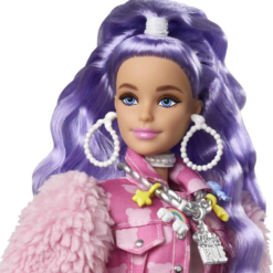 Mattel Barbie Extra Purple Hair (GXF08) 9 Mattel Barbie Extra Purple Hair (GXF08) -Μικρόκοσμος κοριτσιών Κατάστημα 206565 2