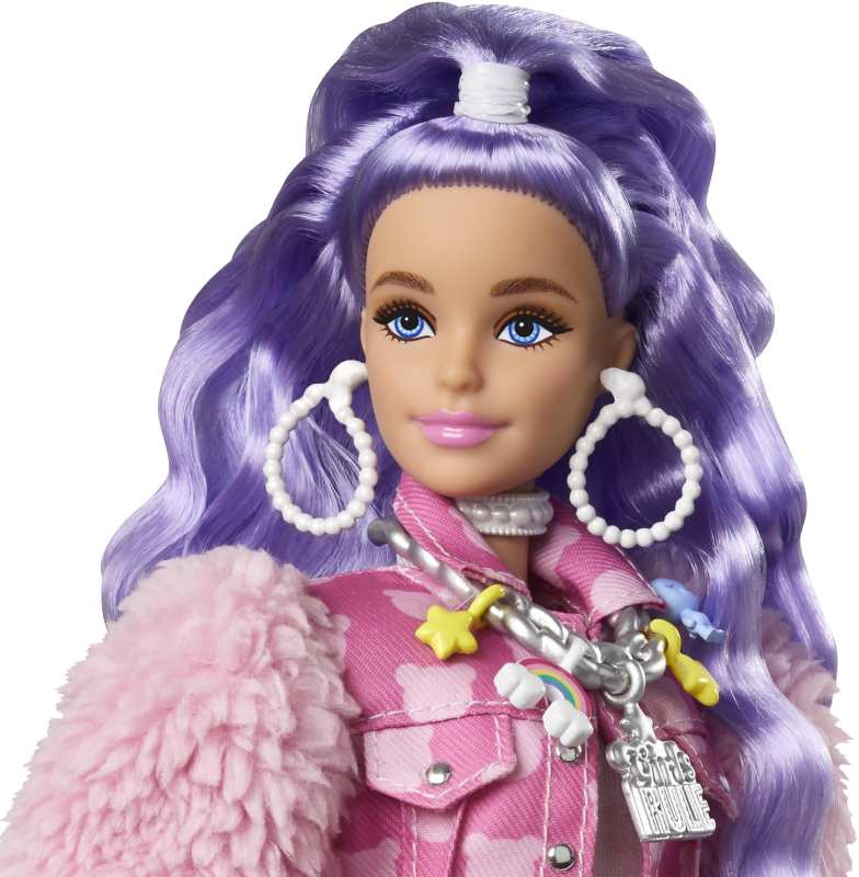 Mattel Barbie Extra Purple Hair (GXF08) 5 Mattel Barbie Extra Purple Hair (GXF08) - Image 3