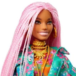 Mattel Barbie Extra-Pink Braids (GXF09) -Μικρόκοσμος κοριτσιών Κατάστημα 206566 2
