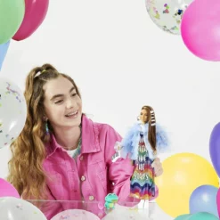 Mattel Barbie Extra-Pink Braids (GYJ78) -Μικρόκοσμος κοριτσιών Κατάστημα 206578 6