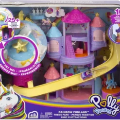 Mattel Polly Pocket Λούνα Παρκ Ουράνιο Τόξο (GYK44) -Μικρόκοσμος κοριτσιών Κατάστημα 206579 1