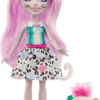Mattel Enchantimals Κούκλα Και Ζωάκι Φιλαράκι- Νέοι Φίλοι Pet/ Sybill Snow Leopard And Flake (GJX42)