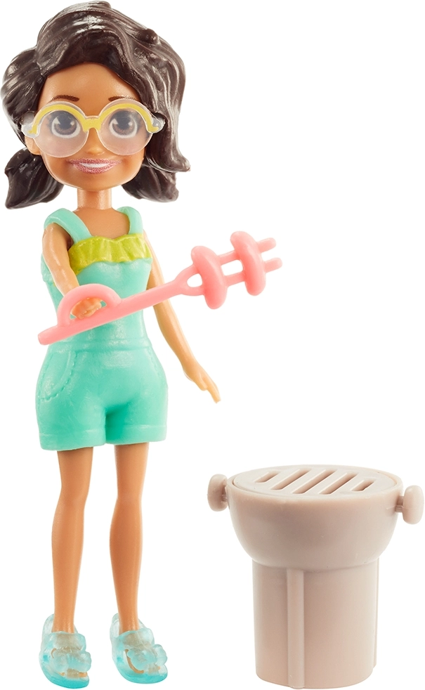 Mattel Polly Pocket Κούκλα με Ρούχα Cookout Cutie Shani (GMF77) 4 Mattel Polly Pocket Κούκλα με Ρούχα Cookout Cutie Shani (GMF77) - Image 2