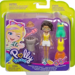 Mattel Polly Pocket Κούκλα με Ρούχα Cookout Cutie Shani (GMF77) 10 Mattel Polly Pocket Κούκλα με Ρούχα Cookout Cutie Shani (GMF77) -Μικρόκοσμος κοριτσιών Κατάστημα 208246 3