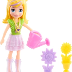 Mattel Polly Pocket Κούκλα με Ρούχα Bloomin Bright (GMF78) -Μικρόκοσμος κοριτσιών Κατάστημα 208247 1