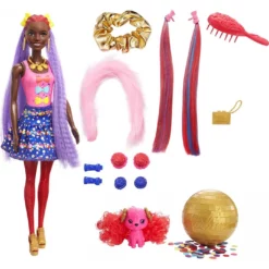 Mattel Barbie Color Reveal Hair Feature 2 (HBG40) 15 Mattel Barbie Color Reveal Hair Feature 2 (HBG40) -Μικρόκοσμος κοριτσιών Κατάστημα 208933 1