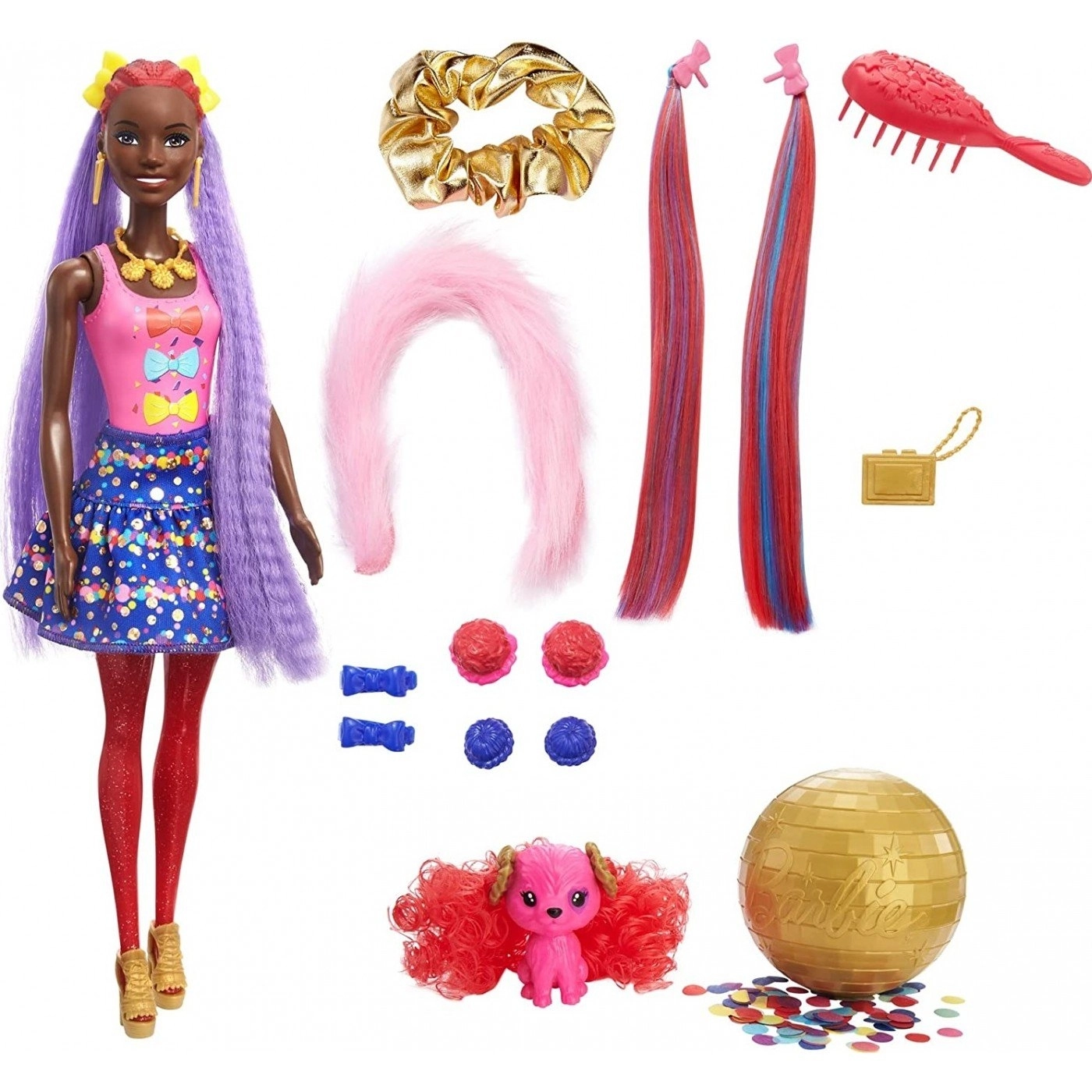 Mattel Barbie Color Reveal Hair Feature 2 (HBG40) 3 Mattel Barbie Color Reveal Hair Feature 2 (HBG40)