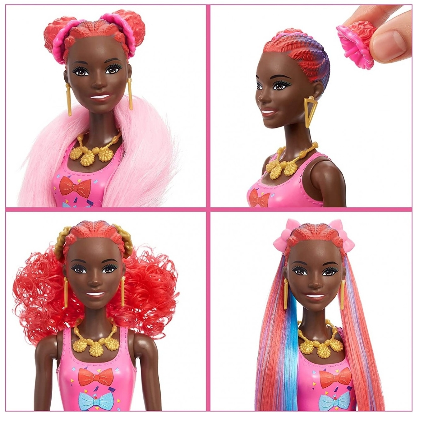 Mattel Barbie Color Reveal Hair Feature 2 (HBG40) 5 Mattel Barbie Color Reveal Hair Feature 2 (HBG40) - Image 3