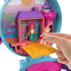 Mattel Polly Pocket Μίνι Ο Κόσμος Της Polly Σετ Dolphin Beach (GTN20) -Μικρόκοσμος κοριτσιών Κατάστημα 209681 4