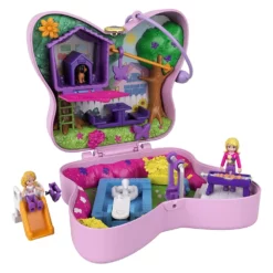 Mattel Polly Pocket Μίνι Ο Κόσμος Της Polly Σετ Ackyard Butterfly (GTN21) -Μικρόκοσμος κοριτσιών Κατάστημα 209682 1