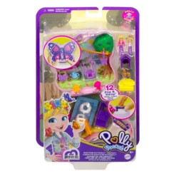 Mattel Polly Pocket Μίνι Ο Κόσμος Της Polly Σετ Ackyard Butterfly (GTN21) -Μικρόκοσμος κοριτσιών Κατάστημα 209682 1