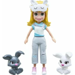 Mattel Polly Pocket Polly και Φίλη με Ρούχα και Αθλητικά Αξεσουάρ (HDW53) -Μικρόκοσμος κοριτσιών Κατάστημα 209712 3