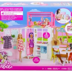 Mattel Barbie Σπιτάκι Βαλιτσάκι (HCD47) -Μικρόκοσμος κοριτσιών Κατάστημα 210463 1
