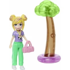 Mattel Polly Pocket Κούκλα Με Ρούχα Και Αξεσουάρ κολύμβησης Και Άθλησης- Soccer Splash Pack (HDW61) -Μικρόκοσμος κοριτσιών Κατάστημα 210481 1