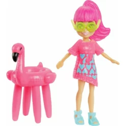 Mattel Polly Pocket Κούκλα Με Ρούχα Και Αξεσουάρ κολύμβησης Και Άθλησης- Basketball Splash Pack (HDW62) -Μικρόκοσμος κοριτσιών Κατάστημα 210482 1