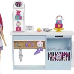 Mattel Barbie Νέο Ζαχαροπλαστείο (HGB73) -Μικρόκοσμος κοριτσιών Κατάστημα 210495 1