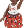 Mattel Barbie Τσέλσι Και Φίλες Heart Print Skirt (GXT35)