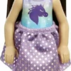 Mattel Barbie Τσέλσι Και Φίλες Tie-Dye Shirt Black Hair (GXT39)